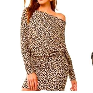 Leopard print dress. Size small.